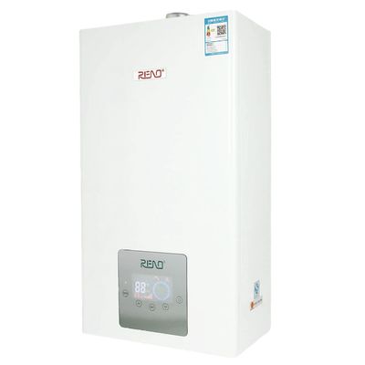 26 kw 28 kw 가스 벽은 보일러 황록색 샐 Lpg 중앙 난방 보일러를 탑재했습니다